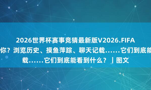 2026世界杯赛事竞猜最新版V2026.FIFA 公司如何悄悄监控你？浏览历史、摸鱼萍踪、聊天记载……它们到底能看到什么？｜图文